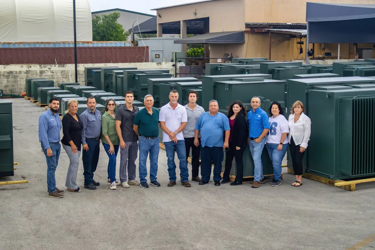 Miami Transformers Expert Team - Jorge Vila, Xavier Vila, and skilled professionals working together